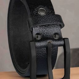 Roadster Men Textured Genuine Leather Formal Belt-image-31