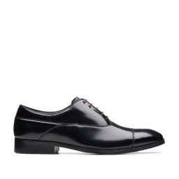 Clarks Men's CraftCliftonGo Black Oxford Shoes-image-36