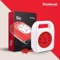 Goldmedal Curve Plus Extension Board With Handle Sliq 3 Pin 4 m, 205117 image 2