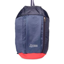 Astrid Boys Blue & Red Solid Sports Backpack-7