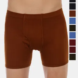 Dollar Pack Of 10 Assorted Mid-Rise Pure Cotton Trunks MLHTR-05-PO10-ASST-5