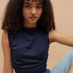 Ginger by Lifestyle Mandarin Collar Top-picture-16