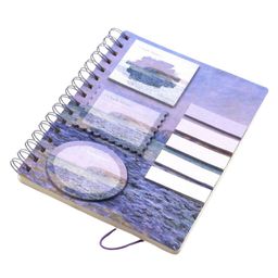 Rushabh Novelty Notebook 5711 Purple spiral note book 100-Pages Ruled-image-94