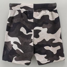 Lazy Bones Knee Length Camouflage Shorts- Brown image 2