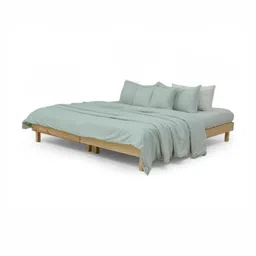Zarf Unisex Sea Green Blankets Quilts and Dohars-image-67