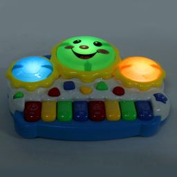 ToyMark Electronic Drum With Keyboard - Multicolor image 4