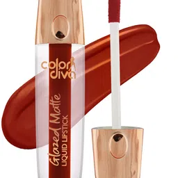 Adbeni Color Diva Glazed Long- Lasting Matte Liquid Lipstick 5.5ml - Rustique 127-3