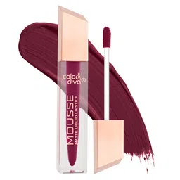Adbeni Color Diva Mousse Long- Lasting Matte Liquid Lipstick 5.5ml - Wicked 107-1