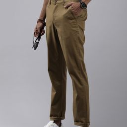 Roadster Men Slim Fit Chinos Trousers-image-45