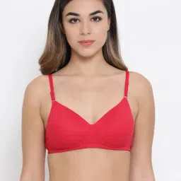 Clovia Pink Non Wired Padded T-Shirt Bra-picture-42