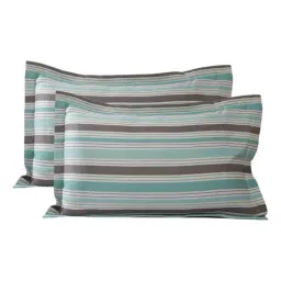 Maspar Eclectic Treasures Green & Brown Pillow Covers - Set of 2-image-94