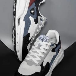 Red Tape Men's Slam Dunk Classics Black & Blue Sneakers-2