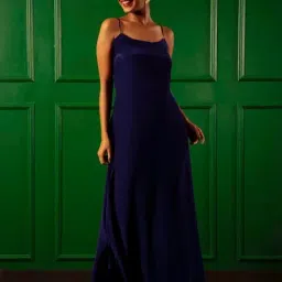 Urban Sundari Blue Casual Fit Dress-picture-6