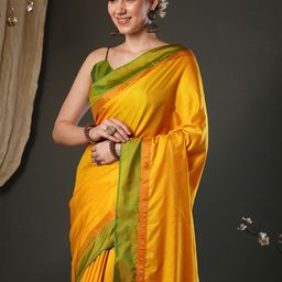 Saree mall Silk Blend Taant Sarees-picture-57