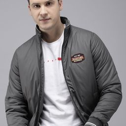 SPYKAR Solid Lightweight Outdoor Bomber Jacket-image-79