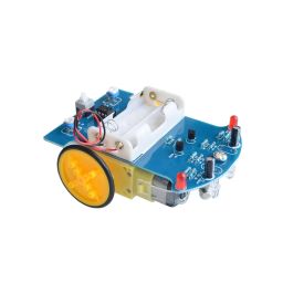 DIY D2-1 Intelligent Line Follower Car Kit DIY Smart Tracking Robot Car Electronic Kit With Reduction Motor Set - RS1561DIY D2-1 Intelligent Line Follower Car Kit DIY Smart Tracking Robot Car Electronic Kit With Reduction Motor Set - RS1561 image 1