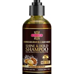 INVEDA Moroccan Argan Oil Shine and Hold Shampoo - 300 ml-6