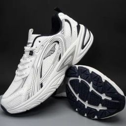 Red Tape Men's Edge Elevate Series White & Navy Sneakers-image-56