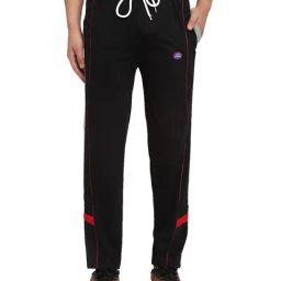 Vimal Jonney Black Regular Fit Trackpants-image-79