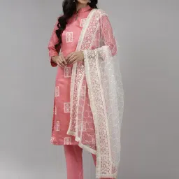 Indo Era White Embellished Dupatta-picture-25