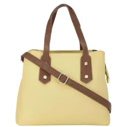 Sugarush Beige Solid Large Handbag-36