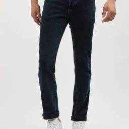 Tommy Hilfiger Black Cotton Slim Fit Jeans-picture-43