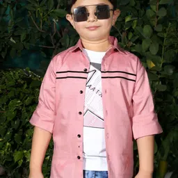 MashUp Boys Classic Opaque Casual Shirt-picture-41
