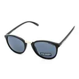 STEVE MADDEN Black Oversize Irregular Sunglasses for Men-picture-36