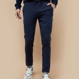 Fame Forever By Lifestyle Navy Slim Fit Trackpants-image-10