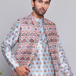 Jompers Digital Printed Nehru Jacket-picture-11