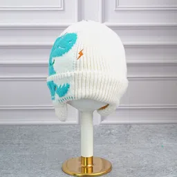 Little Surprise Box LLP Unisex Kids Colourblocked Woollen Beanie-image-94