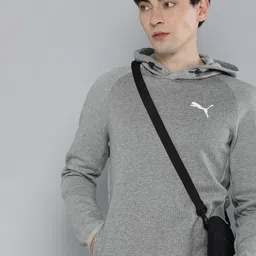 Puma Men Self Design Evostripe Hooded Slim Fit Sweatshirt-picture-26