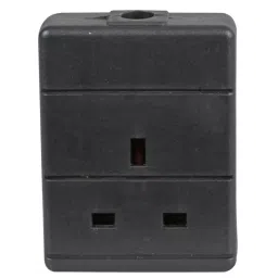 PRO ELEC SOCKET, TRAILING, 1WAY, BLACK, ASO-001 BLACK-12