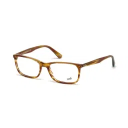 WEB EYEWEAR Brown Full Rim Rectangular Frame Designed in Italy image 2