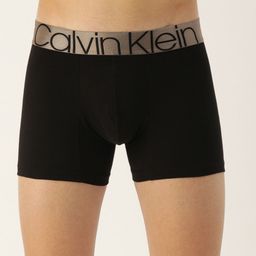 Calvin Klein Underwear Men Black Solid Trunk NB2537UB1-12