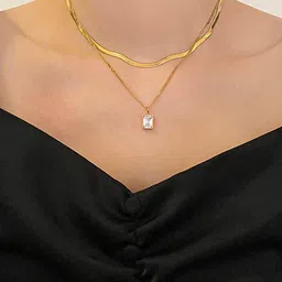 Designs & You Gold-Plated Layered Necklace image 4