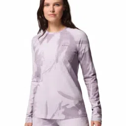 Columbia Purple Slim Fit Printed Thermal Top-picture-48