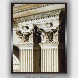 The Art House Black & White Wooden Framed Canvas Painting Wall Art-image-69