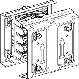 Schneider Electric Canalis KS 400 A Busbar Trunking Jointing Device, KSA400ZJ4-25
