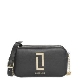 Lavie Luxe Black LX Fenny24 Box Sling Handbag-17