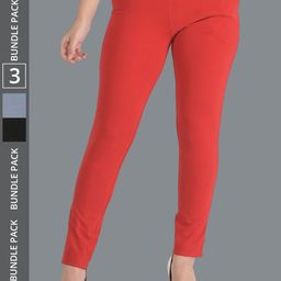 Dollar Missy Women Relaxed Wrinkle Free Trousers-image-71
