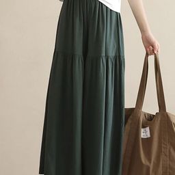 LULU & SKY Girls Wide Leg High-Rise Slash Knee Jeans-image-26