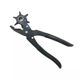 SUMMIT Leather Punch Plier Black for Hole Size 2mm, 2.5mm, 3mm, 3.5mm, 4mm, 4.5mm, SLP6-picture-0