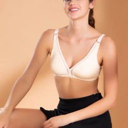 Clovia Beige Non Wired Non Padded T-Shirt Bra-picture-37