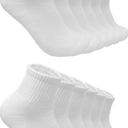 MUKHAKSH White Cotton Socks-image-52