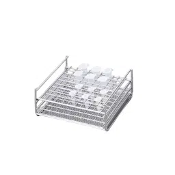 AS ONE Stainless Steel Rack for 5 ml Tubes, 2-4126-01-32