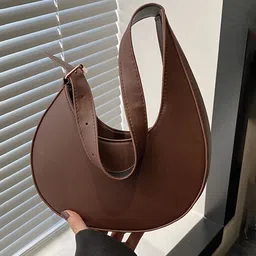 LULU & SKY PU Structured Handheld Bag-image-79