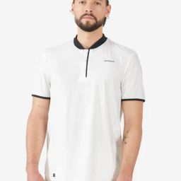 Artengo By Decathlon White Slim Fit Sports T-Shirt-image-16