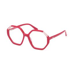 Guess GU295153075FR Pink Hexagonal Eye Frame for Women-picture-31