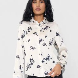 Annabelle By Pantaloons White Regular Fit Printed Shirt-picture-9